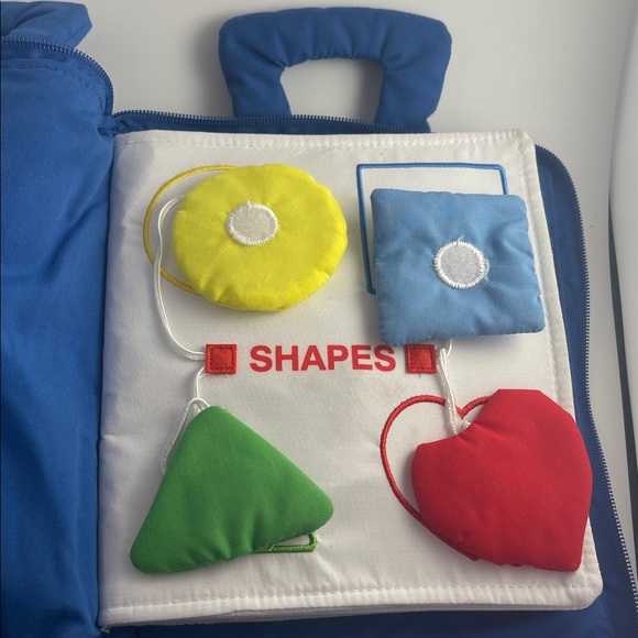 Toddler My Quiet Book Soft Busy Book for Travel - Picture 3 of 12